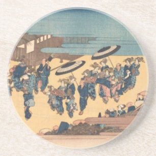 Ichiryusai Hiroshige Coaster