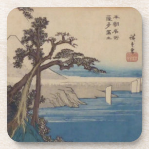 Ichiryusai Hiroshige Coaster
