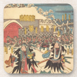 Ichiryusai Hiroshige Coaster