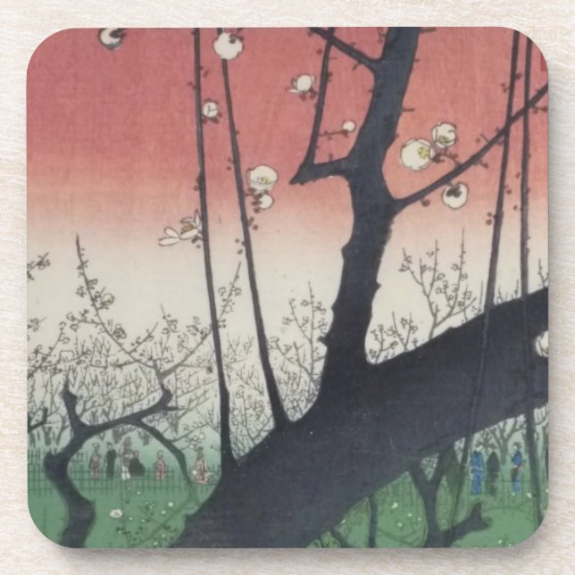Ichiryusai Hiroshige Coaster (Front)