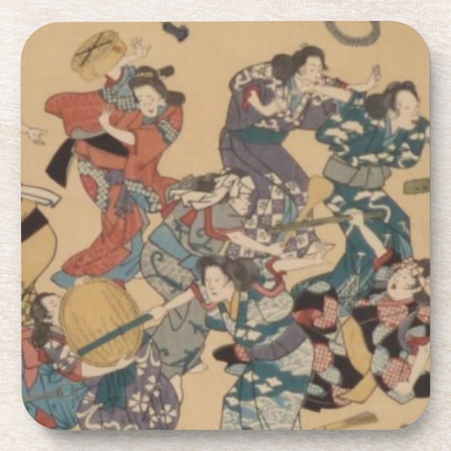 ichiryusai Hiroshige Coaster (Front)