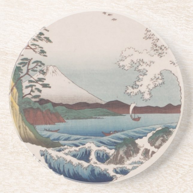Ichiryusai Hiroshige Coasterh Coaster (Front)