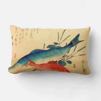 Ichiryusai HIROSHIGE Japanese Fish Wildlife Pillow