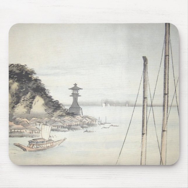 Ichiryusai Hiroshige Mouse Pad (Front)