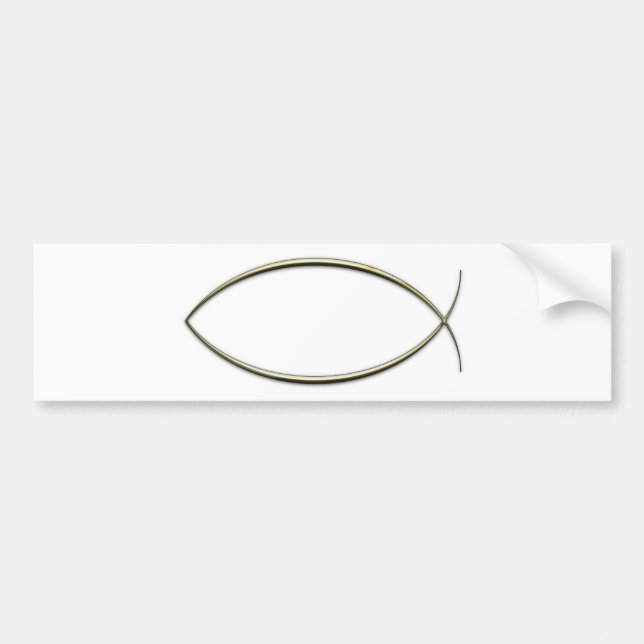 Ichthus Bumper Sticker (Front)