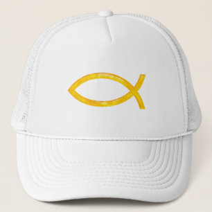 Ichthus - Christian Fish Symbol Trucker Hat
