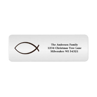 Ichthys Jesus Fish Christian Symbol