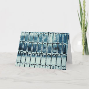 Icicle Display Photo Xmas Holiday Christmas Card