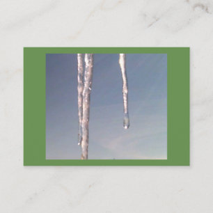 Icicles Business Card