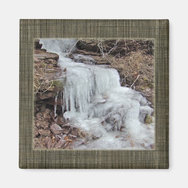 Icicles on Dietz Mill Road Coordinating Items Magnet (Front)