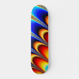 Icing - Fractal Art Skateboard