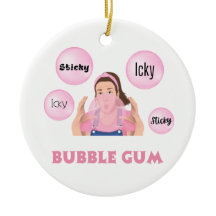 Icky Stick, Icky Stick Bubblegum Ms. RachOrnament