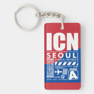 ICN Seoul Airport Key Ring
