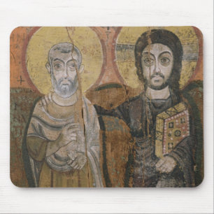 Icon depicting Abbott Mena with Christ Mouse Pad