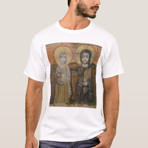 Icon depicting Abbott Mena with Christ T-Shirt