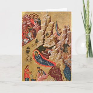 Icon depicting the Nativity Holiday Card
