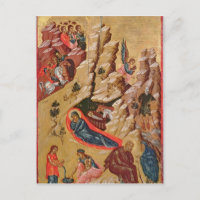 Icon depicting the Nativity