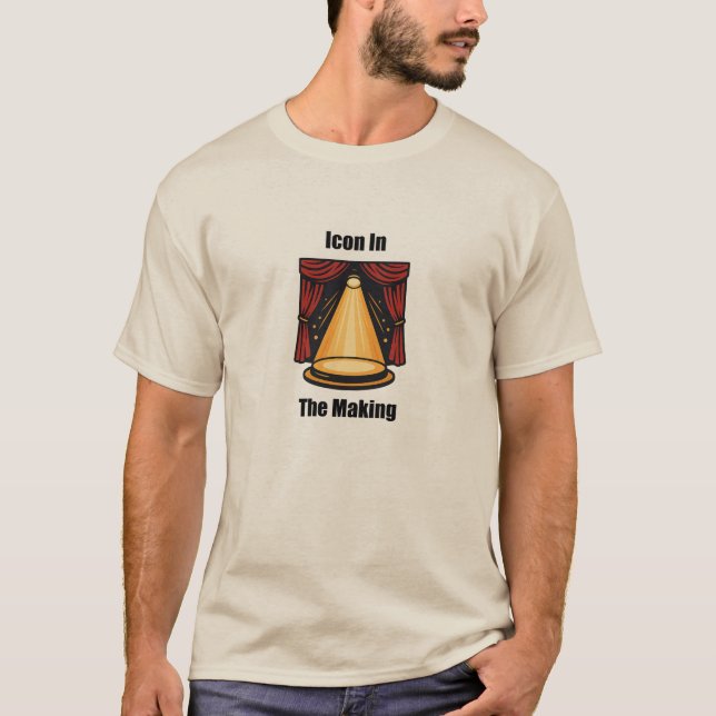 Icon In The Making Future Legend Aspirations  T-Shirt (Front)