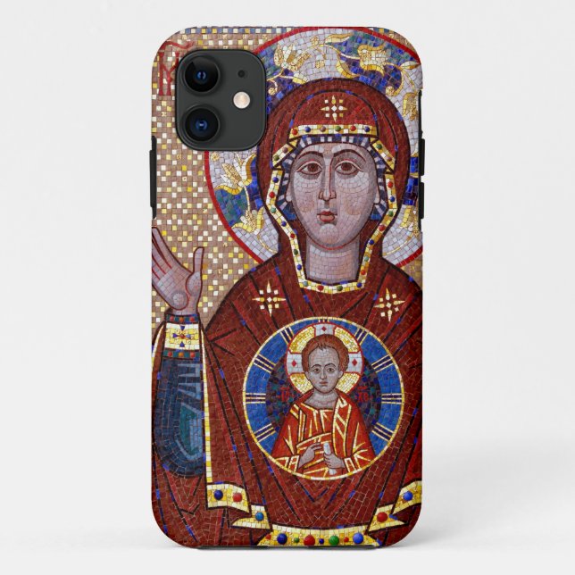 Icon mosaic iphone case (Back)