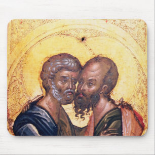 Icon of SS. Peter and Paul Mouse Pad