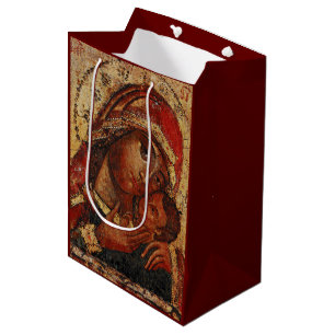 Icon of the Mother of God of Korsun Medium Gift Bag