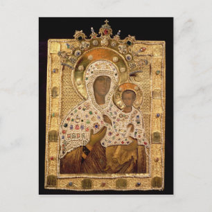Icon of the Virgin, Smolenskaja monastery Postcard