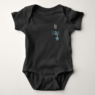 ICON Trend Abstract Blue Ocean Baby Bodysuit