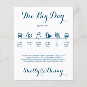 Icon Wedding Itinerary