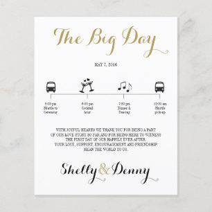 Icon Wedding Itinerary