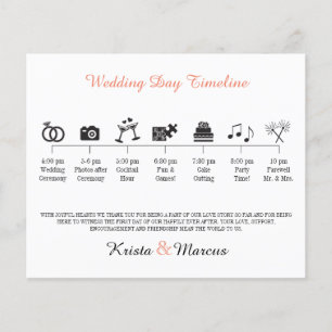 Icon Wedding Timeline Program