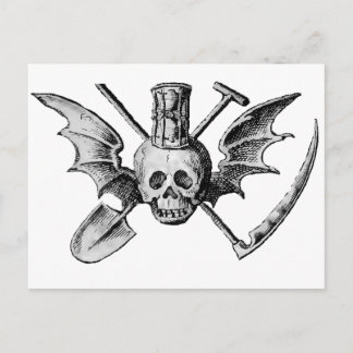 Icones Mortis (detail) Postcard