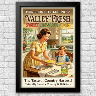 Iconic 1960s Advertising  Poster
