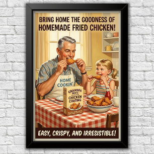 Iconic 1960s Advertising  Poster