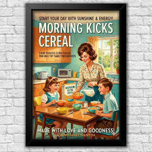 Iconic 1960s Advertising  Poster