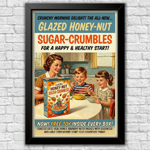 Iconic 1960s Advertising  Poster