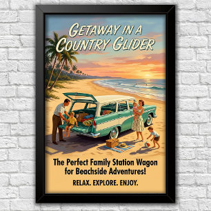Iconic 1960s Advertising  Poster
