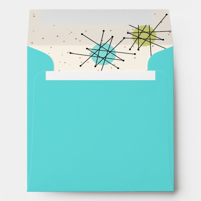 Iconic Atomic Starbursts Envelope (Back (Bottom))