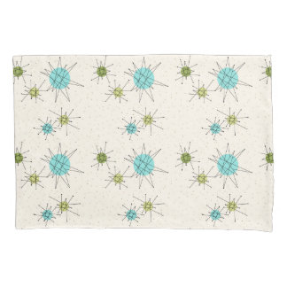 Iconic Atomic Starbursts Pillowcase