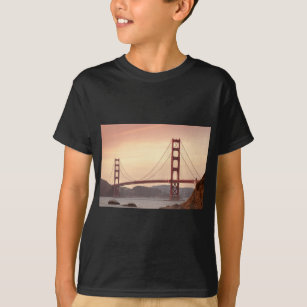 Iconic Bridge Golden Gate San Francisco California T-Shirt
