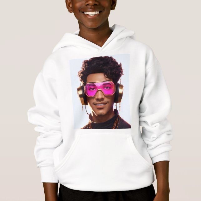 Iconic DJ Mask T-Shirt – Define Your Music Persona (Front)