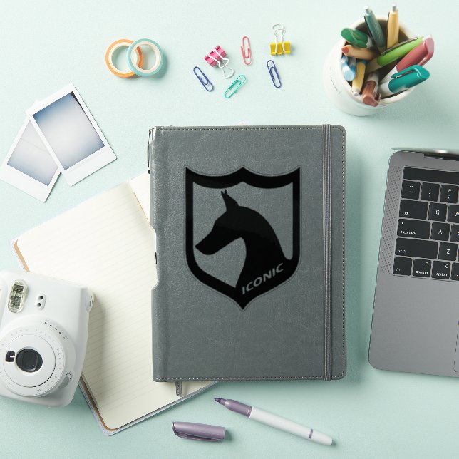 Iconic Dobermans Logo Sticker (iPad Cover)