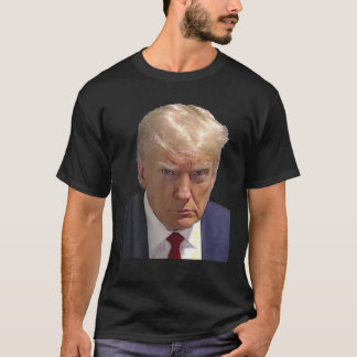 Iconic Donald J Trump Mugshot Fulton County Georgi T-Shirt