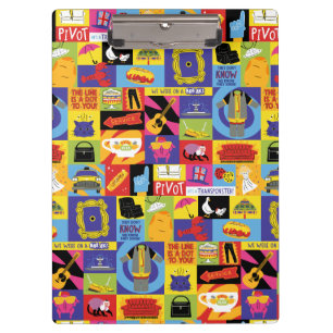 Iconic FRIENDS™ Pattern Clipboard