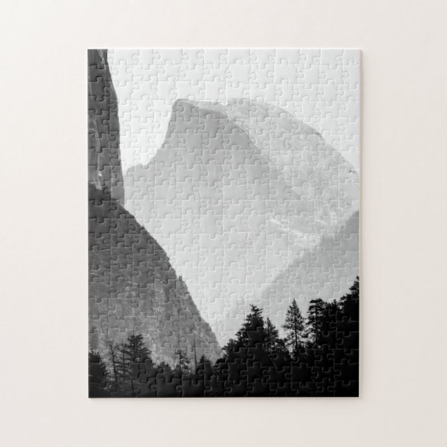 Iconic Half Dome Rock Face | Yosemite Valley Jigsaw Puzzle (Vertical)