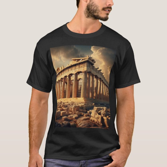 "Iconic Impressions: Historic Monuments Collection T-Shirt (Front)