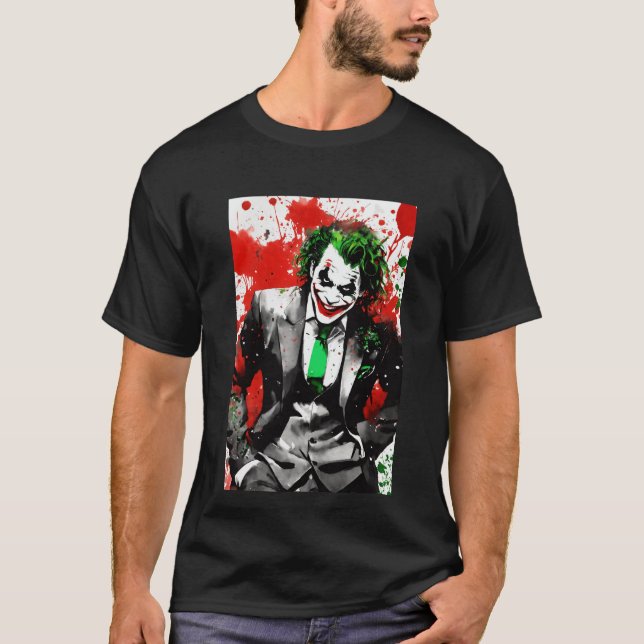  Iconic Joker Printed T-Shirt (Front)