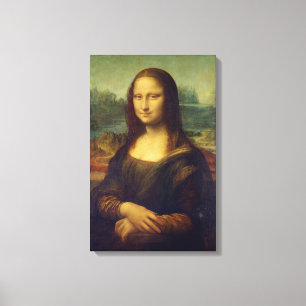 Iconic Leonardo da Vinci Mona Lisa Canvas Print