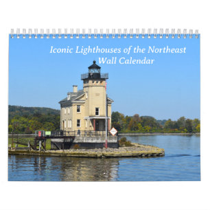 Iconic Lighthouses of the Northeast Wall Calendar