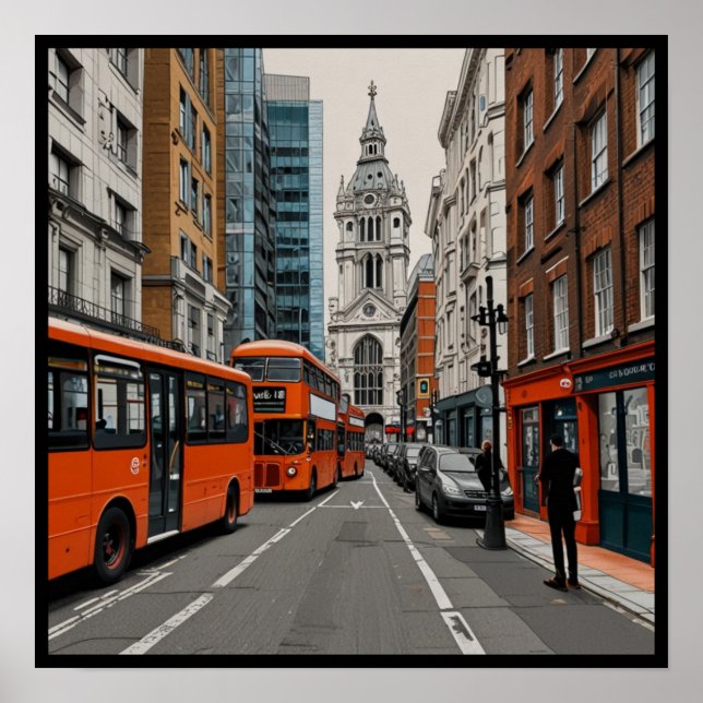 Iconic London  Poster (Front)