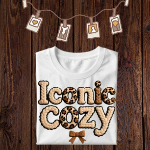 Iconic Mom Faux Yarn Style Hoodie – Cozy Women’s P T-Shirt